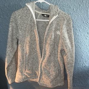 Grey North Face Jacket